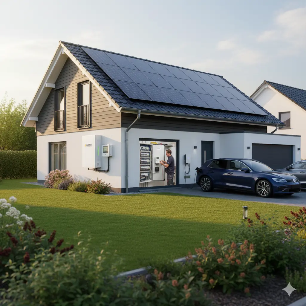Photovoltaik & Speicher: Ihr Fachbetrieb in Nürnberg, Fürth & Erlangen